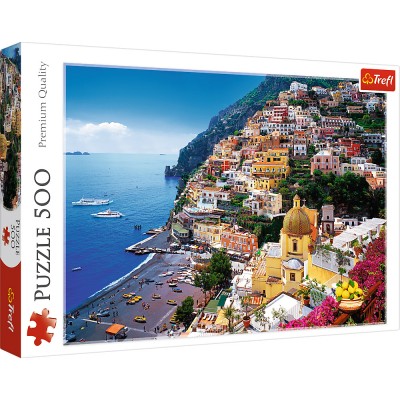 Puzzle Trefl-37145 Italie, Positano