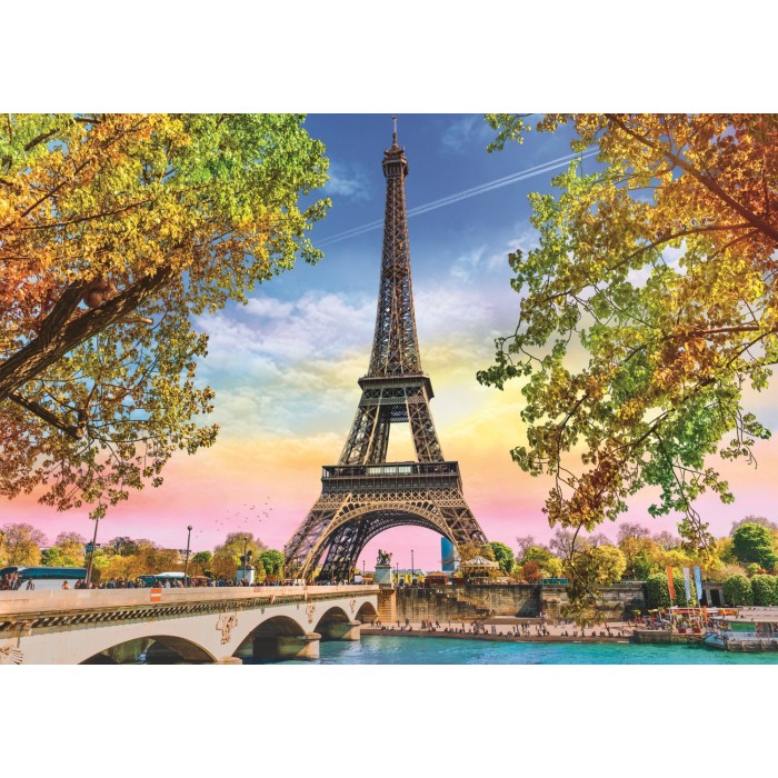 Puzzle  Trefl-37330 Paris Romantique