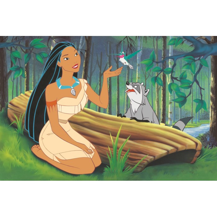 Puzzle  Trefl-37605 40 ème Anniversaire Trefl - Pocahontas