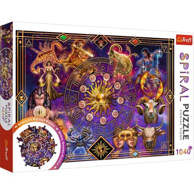 Trefl-40015 Spiral Puzzle - Zodiac signs