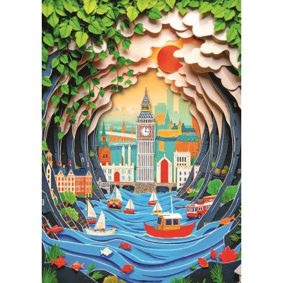 Puzzle Trefl-40043 London