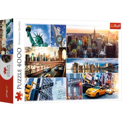 Puzzle Trefl-45006 Collage - New York