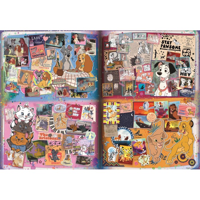 Puzzle Trefl-81037 Le Grand Livre de Disney