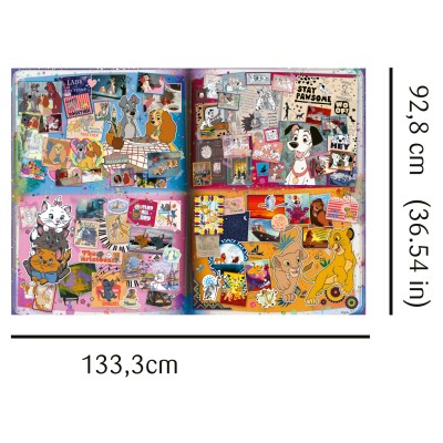 Puzzle Trefl-81037 Le Grand Livre de Disney