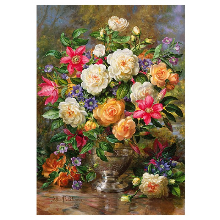 Puzzle   Fleurs pour la Reine Elisabeth