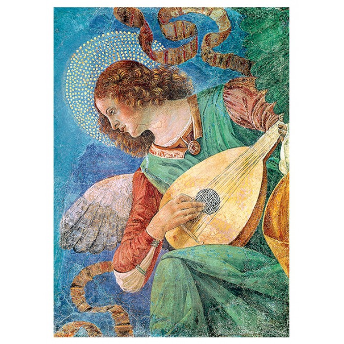 Puzzle   Melozzo da Forli, Ange musicien