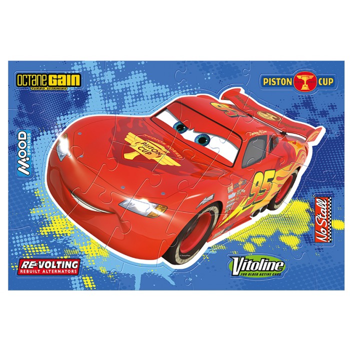 Puzzle   Pièces XXL Lumineux la Nuit - Cars 2