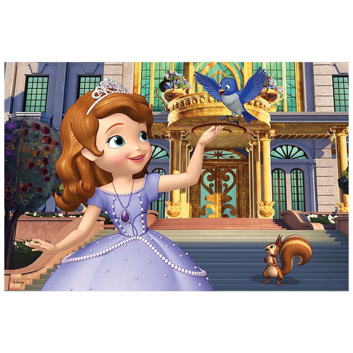 Puzzle   Princesse Sofia devant son Palais