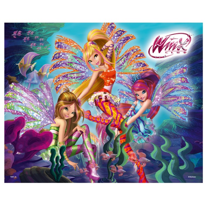   Puzzle avec Effet 3D - Winx