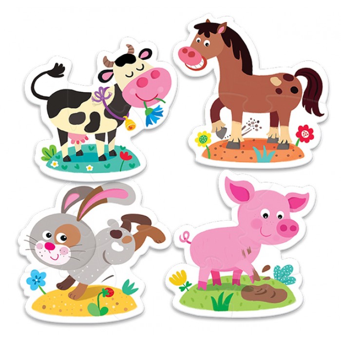   Puzzle Baby Classic : Animaux de la Ferme