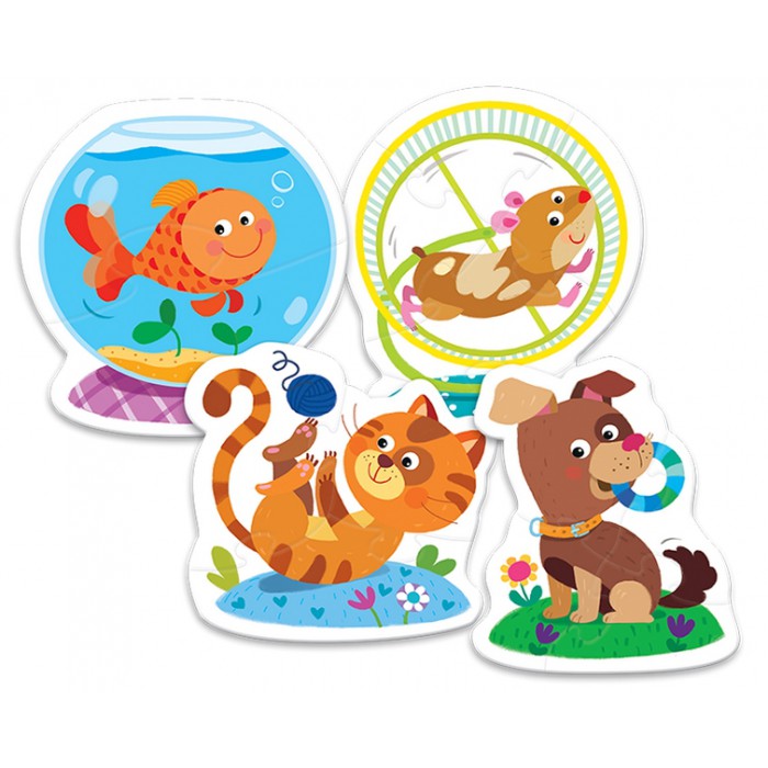   Puzzle Baby Classic : Animaux Domestiques