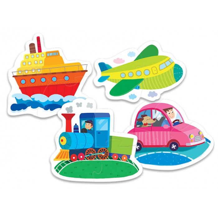   Puzzle Baby Classic : Moyens de Transport