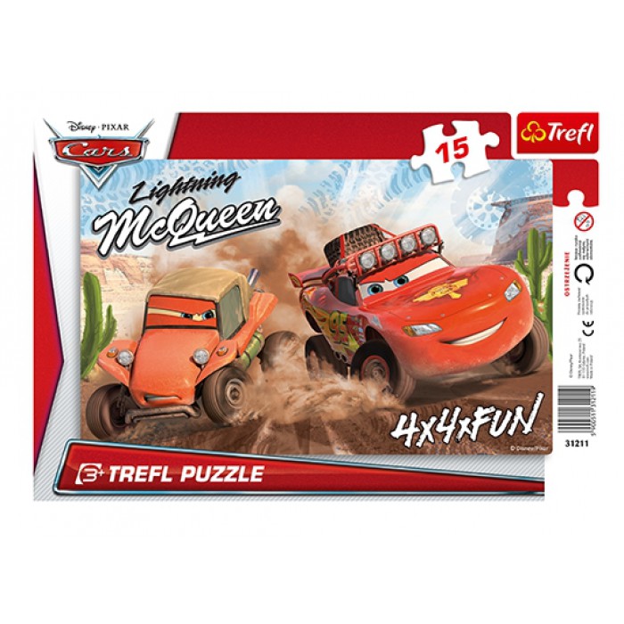   Puzzle Cadre - Cars