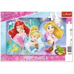   Puzzle Cadre - Disney Princess