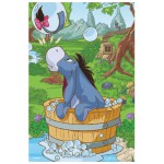 Puzzle   Winnie l'Ourson : Bourriquet dans son bain