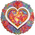 Puzzle   Mandala Amour Conscient - Taille M