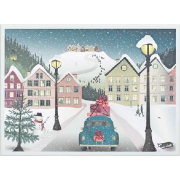 Puzzle  Vissevasse-80059 Laissez la Neige Tomber