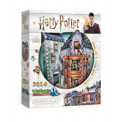 Wrebbit-3D-0511 Puzzle 3D - Harry Potter (TM) - Weasleys' Wizard Wheezes & Daily Prophet