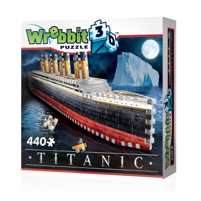 Wrebbit-3D-1014 Puzzle 3D - Titanic