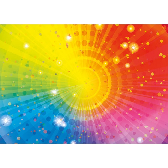 Puzzle Yazz-3817 Abstract Rainbow