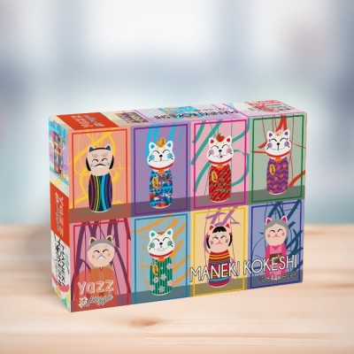 Puzzle Yazz-3833 Maneki Kokeshi