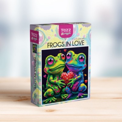 Puzzle Yazz-3834 Frogs In Love