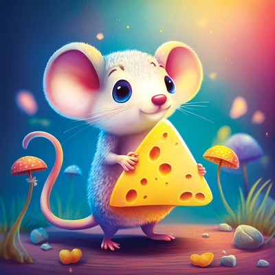 Puzzle Yazz-3845 Lovely Mouse