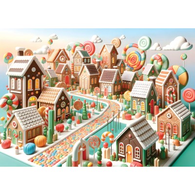 Puzzle Yazz-3862 Candy Land