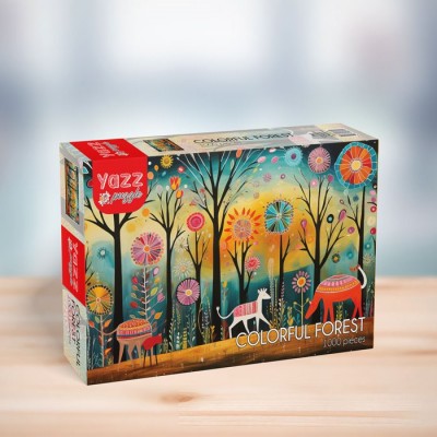 Puzzle Yazz-3868 Colorful Forest