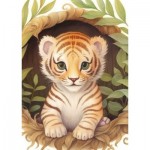 Puzzle  Yazz-3875 Cute Tiger